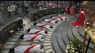 Ordinations sacerdotales du Diocèse de Paris [upl. by Malka]