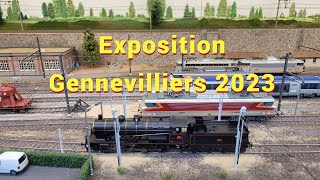 Exposition modélisme ferroviaire Gennevilliers 2023 [upl. by Salli177]