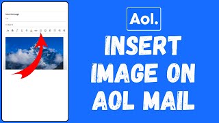 How To Attach Image On AOL Mail 2024  Inserting Pictures In AOL Mail [upl. by Llorrac]