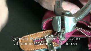 How to repair the bag zipper  riparare la cerniera di un borsa [upl. by Blane]