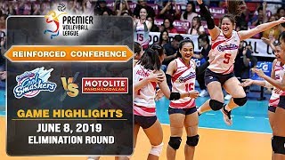 Creamline vs Motolite  June 8 2019  Game Highlights  PVL RC 2019 [upl. by Alaik]