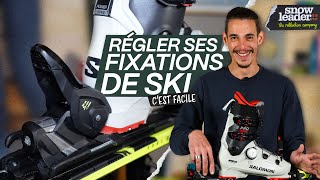 COMMENT BIEN RÉGLER SES FIXATIONS DE SKI sur plaque  Tutos Snowleader 🔍 [upl. by Eednyl]