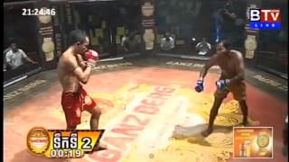 Bayon Boxing  Khmer Boxing  BTV Boxing  21 March 2015 [upl. by Bassett233]