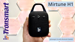 Tronsmart Mirtune H1  The Best Portable Outdoor Speaker [upl. by Olaznog]