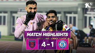 Match Highlights  Odisha FC 41 Jamshedpur FC  MW 12  ISL 202324 [upl. by Publia]