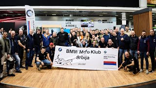 BMW Motorrad druženje sa BMW Moto klubom Srbija  Beogradski sajam 2024 [upl. by Ener]