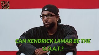 Can Kendrick Lamar Be The GOAT  Rhymes Like Dimes Podcast [upl. by Im934]