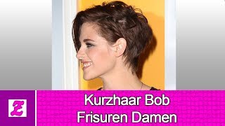 12 Beste Kurzhaar Bob Frisuren Damen [upl. by Dnalkrik]