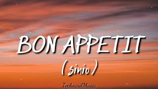 SINIO  BON APPETIT  Lyrics fliptop emcee [upl. by Kwan915]