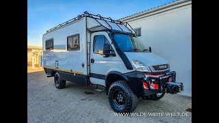 African Iveco Daily 4 x 4 Roomtoor South Africa  Afrikanischer Iveco Daily 4x4 Wohnmobil [upl. by Springer]