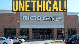 MICRO CENTER HAS STABBED PC GAMERS IN THE BACK [upl. by Hull370]