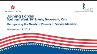 Recognizing the Needs of Parents of Service Members [upl. by Hasina]