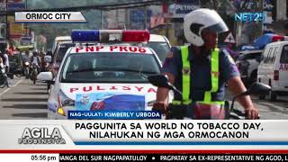 Paggunita sa World No Tobacco Day nilahukan ng mga Ormocanon [upl. by Hajidahk5]