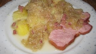 Thermomix TM 31  All in One  Sauerkraut mit Kassler und Kartoffeln [upl. by Burkley289]