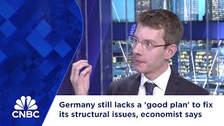 Germany still lacks a good plan to fix its structural issues economist says [upl. by Edasalof]