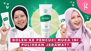 Bagaimana Pencuci Muka Bantu Pulihkan Jerawat Dan Bekas Jerawat  Review Mentholatum Acnes [upl. by Acile]