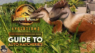 A Full Guide To The NEW Auto Hatcheries In Jurassic World Evolution 2 [upl. by Faustine]