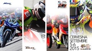 Trofei Malossi 2015 CERVESINA TMax Cup Trofeo Nazionale Scooter Velocità 4Stroke R125 Cup [upl. by Inilam404]