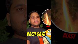 AJ TO BACH GAYA💣🙄 vlog 537  patakhe crackers experiment testing minivlog shorts [upl. by Cullan839]