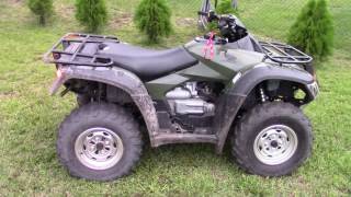 2016 Honda Rincon 680 walk around [upl. by Adnawaj]