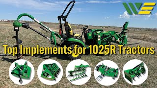 Top Implements for John Deere 1025R Tractors [upl. by Alonzo]