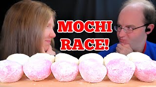 ASMR MOCHI ICE CREAM RACE MUKBANG EATING SOUNDS [upl. by Fernandez]