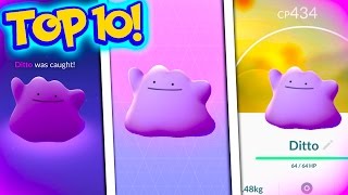 TOP 10 FACTS ABOUT DITTO Everything YOU Need to Know About Ditto in Pokemon Go [upl. by Sineray745]