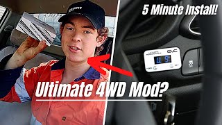 EVC Throttle controller Install  REVIEW  N70 Hilux  OutbackTrekking [upl. by Annoled93]