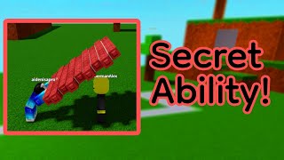 HOW TO GET SECRET ABILITY  SHOWCASE  Ability Wars [upl. by Scoville]