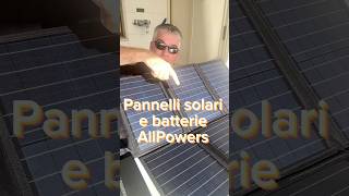 Proviamo i pannelli solari e gli accumulatori AllPowers ☀️ allpowersjapan allpowers energia [upl. by Dobbins10]