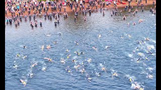 Point to La Pointe Open Water Swim [upl. by Knobloch658]