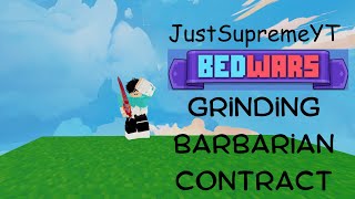 Roblox Grinding Duels For Barbarian Contract with Rim14703 [upl. by Winer]