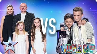 Côr Glanaethwy vs Bars amp Melody  Britains Got Talent World Cup 2018 [upl. by Nylia]