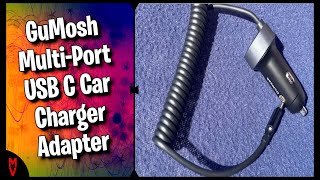 GuMosh MultiPort USB C Car Charger Adapter  MumblesVideos Product Review [upl. by Vladamir]