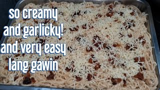 Creamy Longganisa Pasta  Easy Longganisa Carbonara  My own Version [upl. by Karlow448]