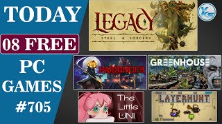 🔥 Today 08 FREE PC GAMES  15 September 2024  Limited Time Offer Grab it NOW 🔥 Episode 705 [upl. by Ilan]