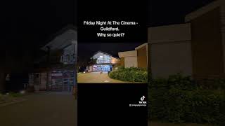 Friday Night At Cinema in Guildford UK england night [upl. by Vidda]