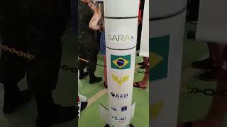 Domingo Aéreo no PAMA 2024 O VSB30 FOGUETE BRASILEIRO [upl. by Aydin]