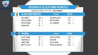 Mosman v Blacktown Mounties [upl. by Flyn]