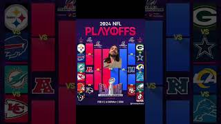 NFL Playoff Bracket 2024 [upl. by Isaacs434]