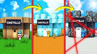 ¡PASAMOS DE CASTILLO NOOB A CASTILLO PRO 🏰😂 ¡RESCATAMOS A NUESTRA PRINCESA [upl. by Ikceb152]