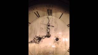 English Longcase Striking Grandfather Clock [upl. by Evalyn]