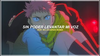 Jujutsu Kaisen Opening  Kaikai Kitan  Sub Español『AMV』♡ [upl. by Roskes]