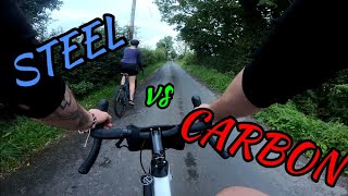 Gravel SL and Gravel 725  Carbon vs Steel Ribble Bikes [upl. by Ennoid]