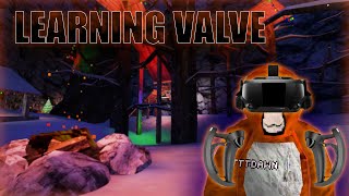 Learning The Valve Index  Gorilla Tag VR [upl. by Ahtanoj]