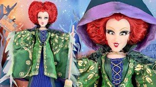 Hocus Pocus Winifred Sanderson Limited Edition Doll Review amp Unboxing [upl. by Annaiek]