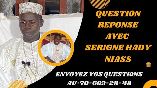 QUESTIONREPONSE DU DIMANCHE 03 DECEMBRE AVEC SERIGNE HADY NIASS ET CHEIKH AHMAD TIDIANE DIOP [upl. by Assiled]