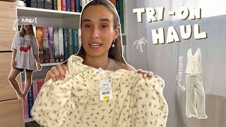 Shopping for my Hawaii Trip TryOn Clothing Haul ft Kmart Glassons BigW [upl. by Reinar]