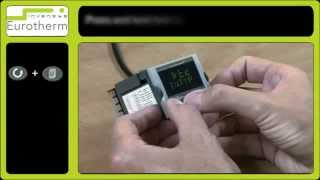 Thermocouple set up on the Eurotherm 3200 controller [upl. by Ojimmas]