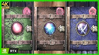 Skyrim Special Edition Mod  New High Quality Spell Tomes Covers BURP Spell Tomes [upl. by Ekaterina]